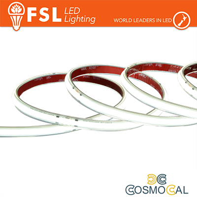 Striscia LED COB 5metri - IP65 6500K 24V 15W/m 1500lm/m CRI90