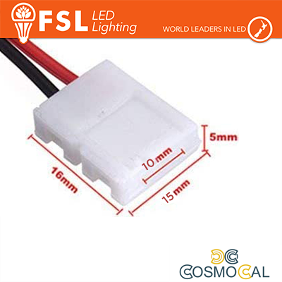 Connettore rapido 2END per strip 10mm LED monocolore