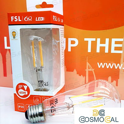 Lampada Filamento Edison - 6W 4000K E27