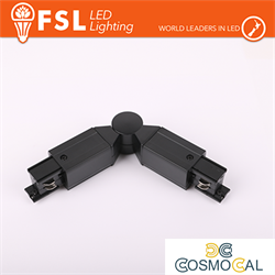 FSL Connettore Forma L con angolo regolabile per Binario Trifase