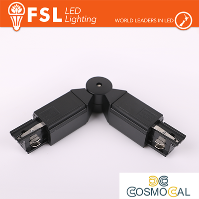 FSL Connettore Forma L con angolo regolabile per Binario Trifase
