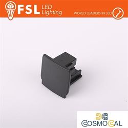 FSL Tappo di chiusura finale per binario trifase - colore NERO