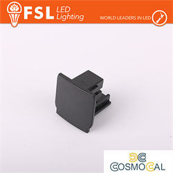 FSL Tappo di chiusura finale per binario trifase - colore NERO