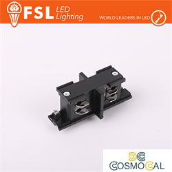 FSL Connettore Forma I mini per binario Trifase - Colore NERO