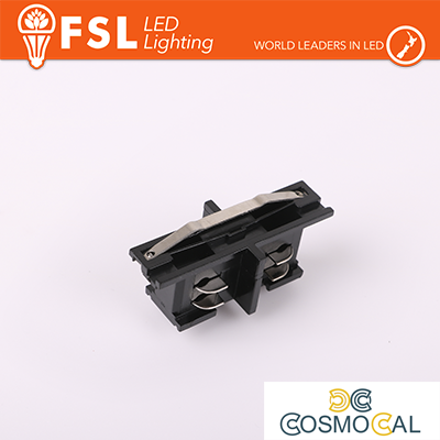 FSL Connettore Forma I mini per binario Trifase - Colore NERO