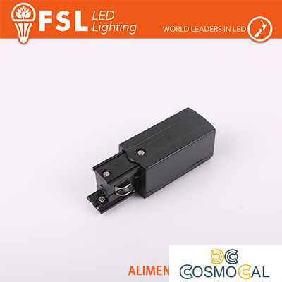 FSL Testata di alimentazione SINISTRA per binario trifase - colo