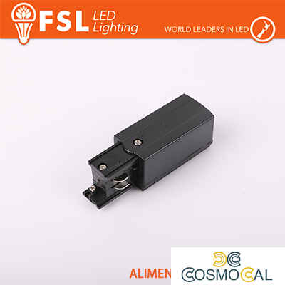 FSL Testata di alimentazione DESTRA per binario trifase - colore