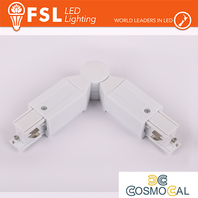 FSL Connettore Forma L con angolo regolabile per Binario Trifase