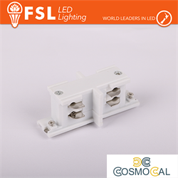 FSL Connettore Forma I mini per binario Trifase - Colore BIANCO