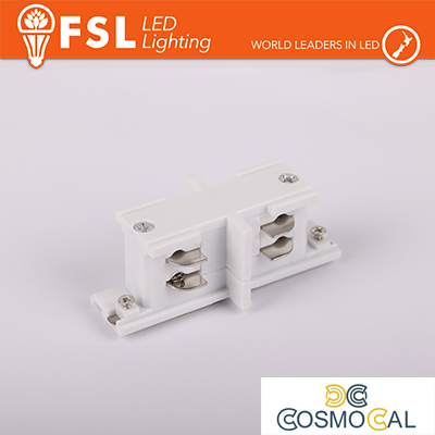 FSL Connettore Forma I mini per binario Trifase - Colore BIANCO