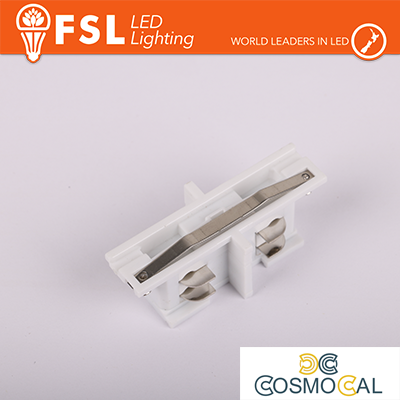 FSL Connettore Forma I mini per binario Trifase - Colore BIANCO