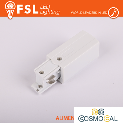 FSL Testata di alimentazione SINISTRA per binario trifase - colo