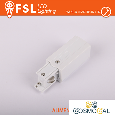 FSL Testata di alimentazione DESTRA per binario trifase - colore