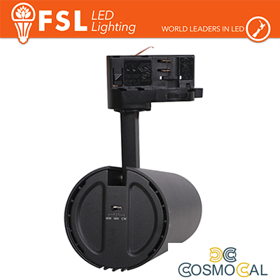 FSL Proiettore a Binario Trifase NERO - 3white 3000-4000-6500k,