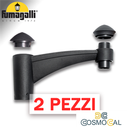 2x MIDIPILAR SYSTEM 1L NERO