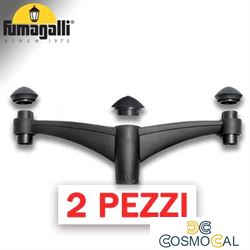 2x MIDIPILAR SYSTEM 2L NERO