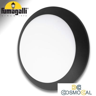 UMBERTA NERO OPALE 2 PORTALAMPADE E27