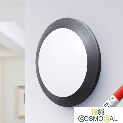 UMBERTA NERO OPALE 2 PORTALAMPADE E27