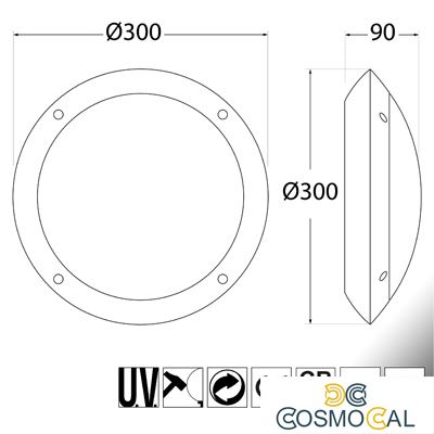 LUCIA NERO OPALE E27