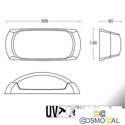 FRANCY OP BIANCO OPALE E27