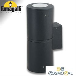 FRANCA 90 2L WALL NERO SATIN LED GU10 7W CCT 3WHITE