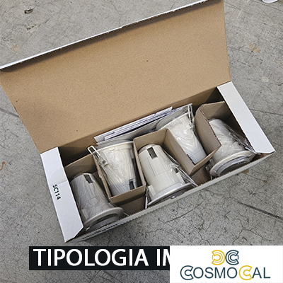 TERESA 90 SMART PACK NERO OPALE PORTALAMPADA GU10