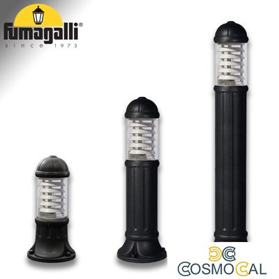 SAURO 500 NERO TRASP E27 FRANGILUCE RESINA - 50 cm