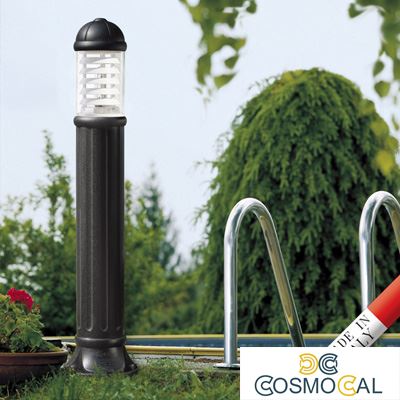 SAURO 1100 NERO TRASP E27 FRANGILUCE RESINA - 110 cm