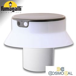 FELICE 200 SPIKE BIANCO SOLAR LED Ø150 PIR CCT SET