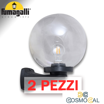 NARDO/G250 NERO TRASP E27