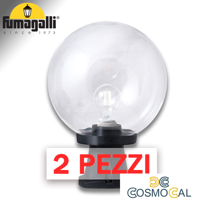 DISMA/G250 NERO TRASP E27