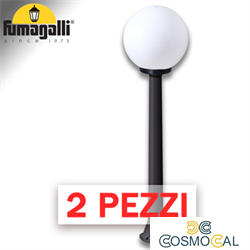 GIAFFA/G250 NERO OPALE E27 LED 8,5W CCT 3WHITE - 100 cm