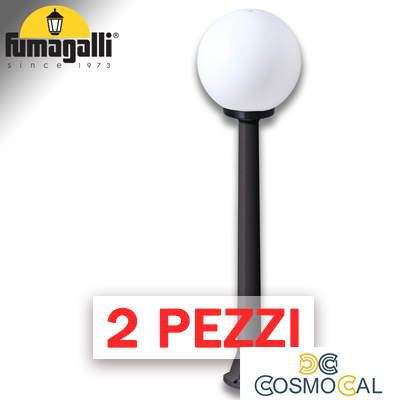 GIAFFA/G250 NERO OPALE E27 LED 8,5W CCT 3WHITE - 100 cm