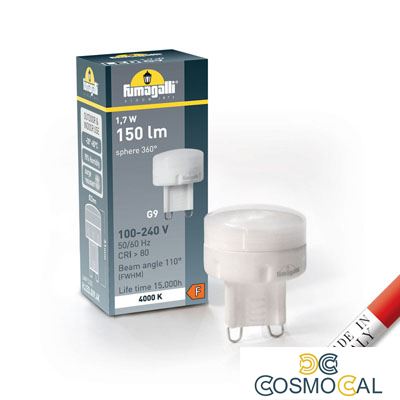 Lampadina LED G9 - 1,7W 4000K - Fumagalli