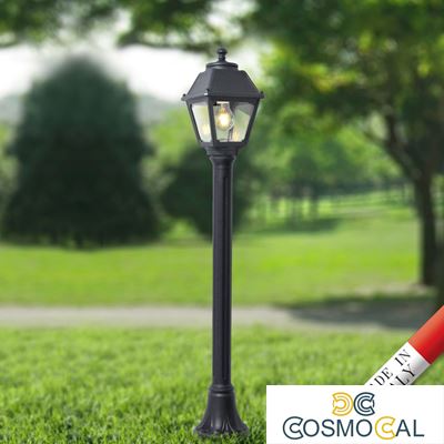 MIZAR/MARY NERO TRASP E27 LED FILAMENTO 6,5W 2,7K - 108 cm