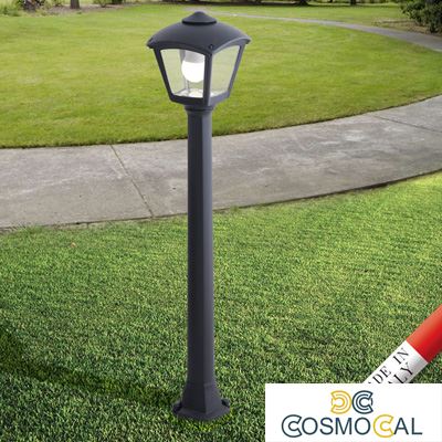 GIAFFA/ROBY NERO TRASP E27 A60 LED 8,5W CCT SET - 94,5 cm
