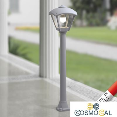 GIAFFA/DARIO GRIGIO TRASP E27 A60 LED 8,5W CCT SET - 97,5 cm