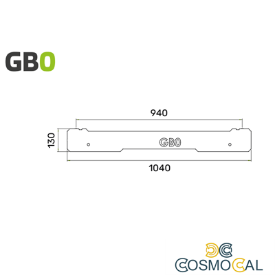 Zavorra per moduli fotovoltaici 0°