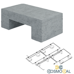 ZAVORRA  AGGIUNTIVA A U DA 25 Kg