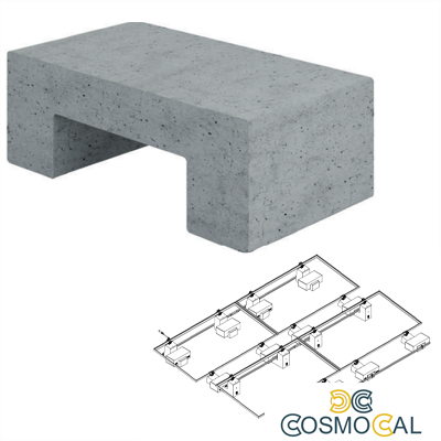 ZAVORRA  AGGIUNTIVA A U DA 25 Kg