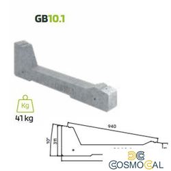 Zavorra per moduli fotovoltaici 10° - 1° fila