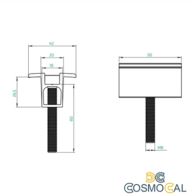 MORSETTO CENTRALE UNIVERSALE Z