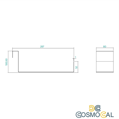 KIT STAFFA FISSAGGIO ZAVORRA AGGIUNTIVA