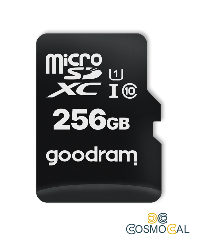 GoodRAM microSD 256GB class 10 UHS I + adapter - retail blister