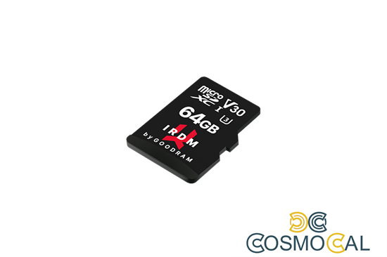 GoodRAM microSD 64GB UHS I U3 + adapter - retail blister -IR-M3A