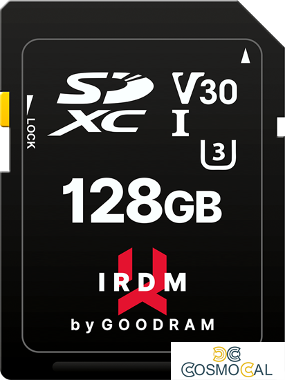 GoodRAM Scheda SD 128GB UHS I U3 - retail blister - IR-S3A0-1280