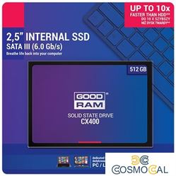 GoodRAM SSD CX400-G2 512GB SATA III 2,5 - retail box - SSDPR-CX4