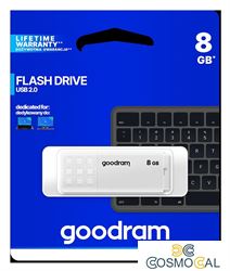 GoodRAM Pendrive 8GB UME2 white USB 2.0 - retail blister - UME2-