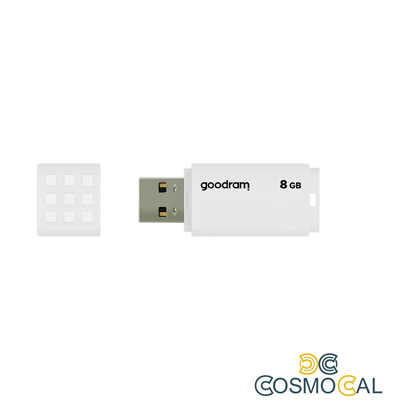 GoodRAM Pendrive 8GB UME2 white USB 2.0 - retail blister - UME2-