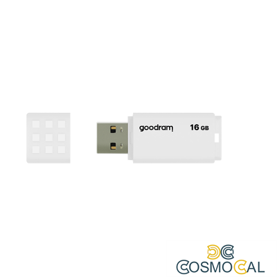 GoodRAM Pendrive 16GB UME2 white USB 2.0 - retail blister - UME2